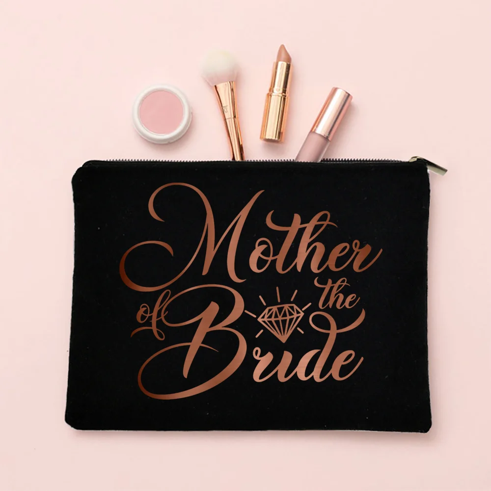 Team Bride Make-up-Tasche, Junggesellenabschied, Kosmetiktaschen, Geldbörse, Brautjungfer, Toilettenartikel, Organizer, Tasche, Geschenke für Hochzeit, Brautparty – Detail 22
