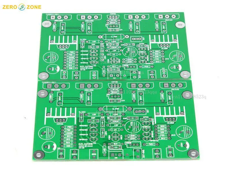 HM3S-Dual Channel High Bias Class A and B Post-stage Power Amplifier PCB-120W@8 Euro-GM29 Circuit Change