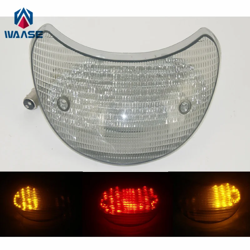 

waase For Ducati SUPERSPORT 1999 2000 2001 2002 2003 2004 2005 2006 2007 Rear Tail Light Brake Turn Signals Integrated LED Light