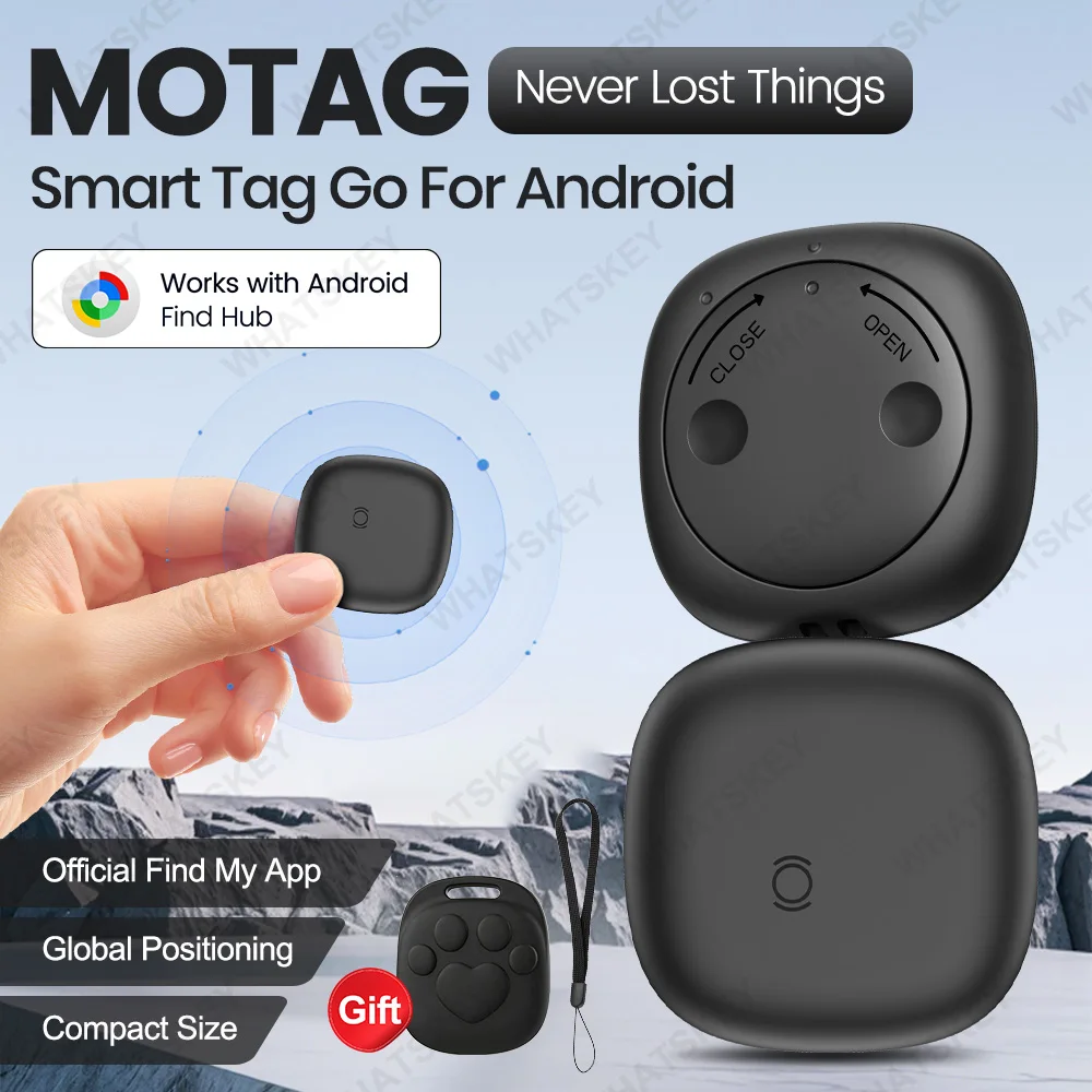 

Android Airtag Bluetooth GPS Trackers IPX 5 Waterproof Sport Tracking Google Find My Pets Available Finders For iPhone Samsung
