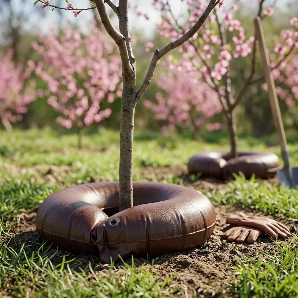 15 Gallon Tree Watering Ring Designed for Minimal Maintenance Long Term Use in Residential Commercial and Municipal Green Spaces