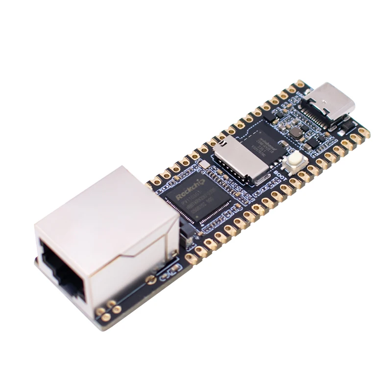 Luckfox Pico Plus، RV1103 Linux Micro Development Board، يدمج معالجات ARM Cortex-A7/RISC-V MCU/NPU/ISP، مع منفذ إيثرنت