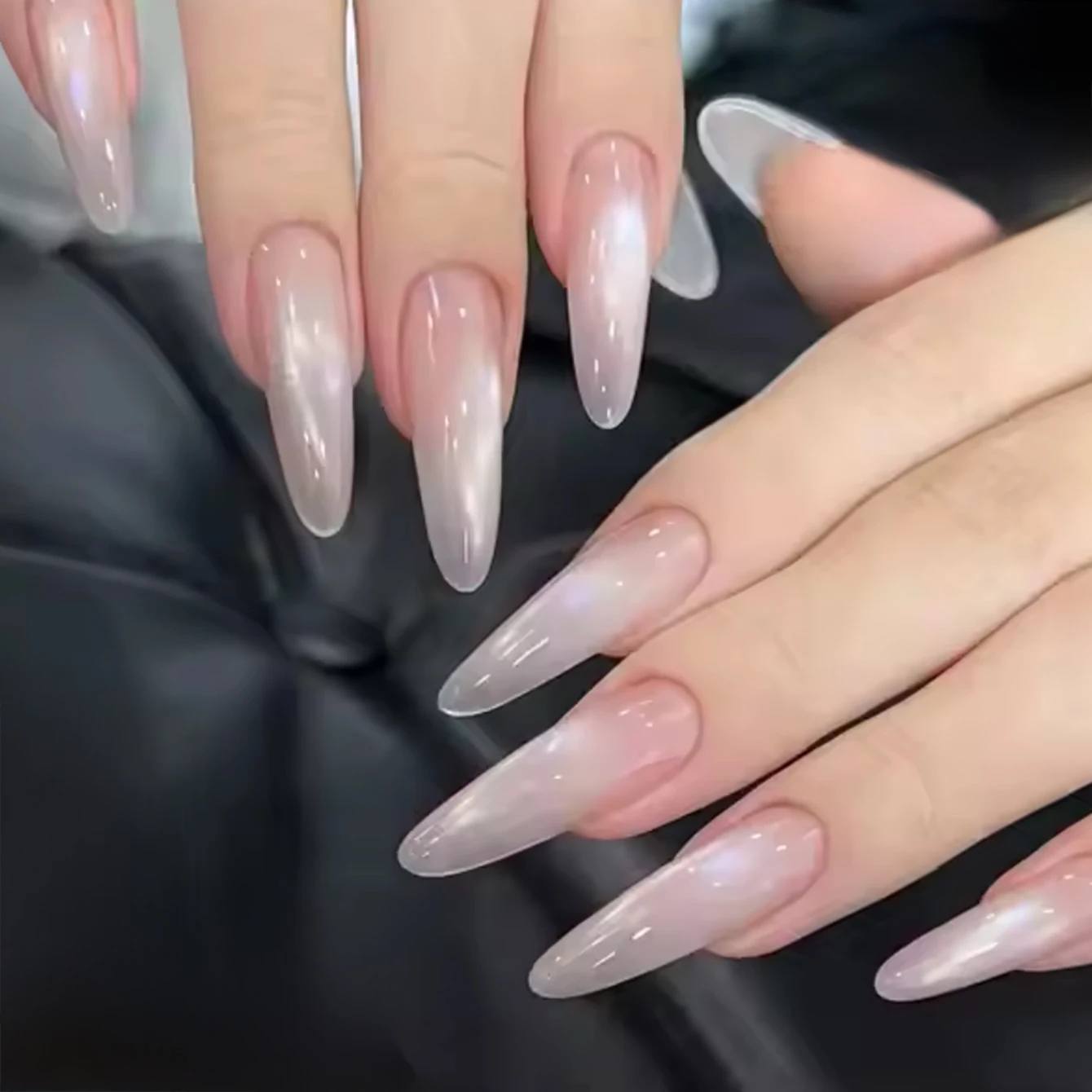 New Popular Water Toot And Ice Pink Color Gel Nail Polish Set, UV LED Nail Polish, Suitable for Home DIY image 4