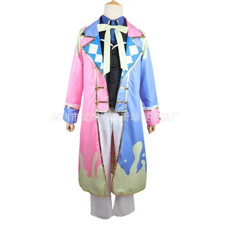 أزياء كاميشيرو روي التأثيرية مشروع سيكاي الملونة المرحلة الفذ العجائب × أزياء المسرح كاميشيرو شعر مستعار أغطية الرأس