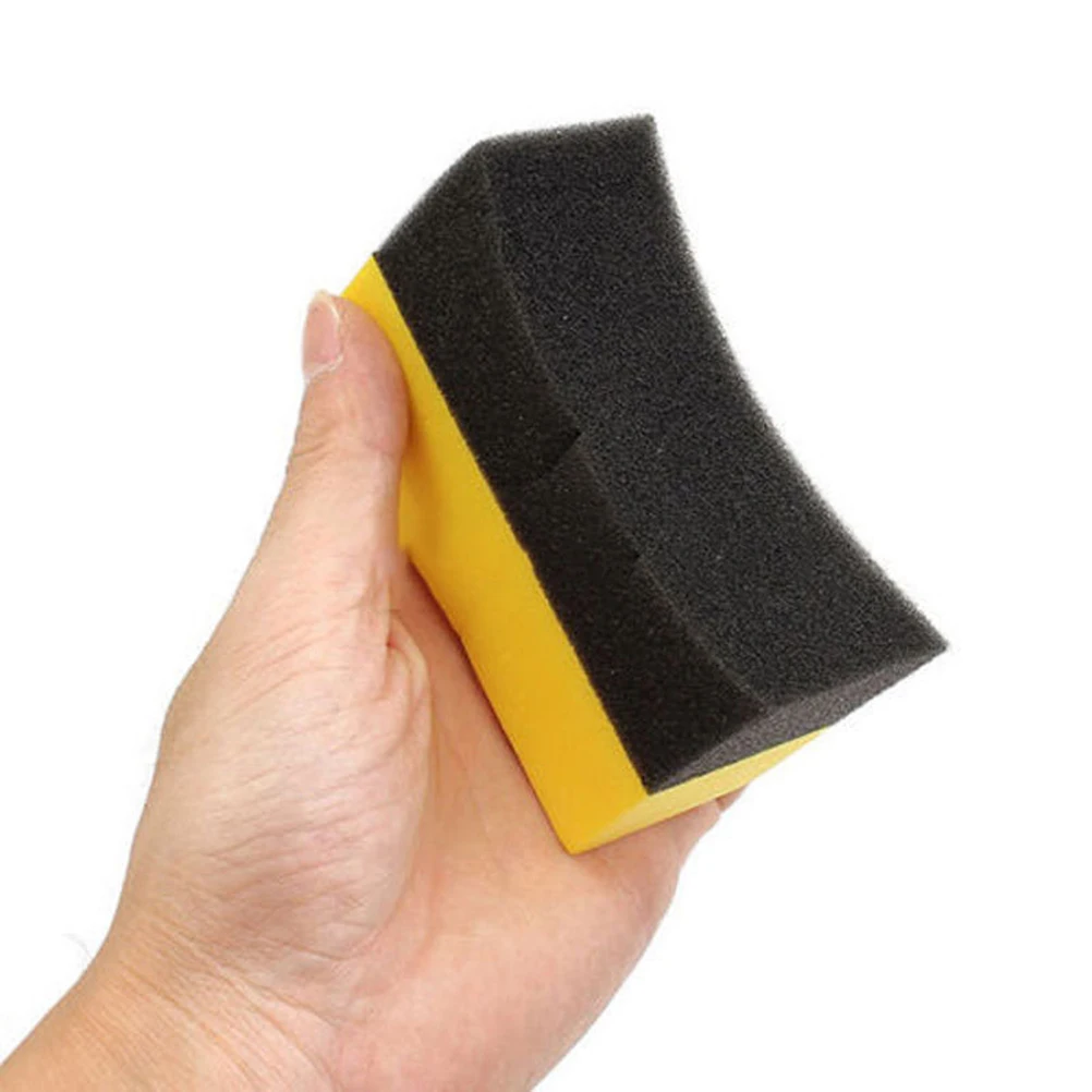 

2pcs Wash Sponge Tire Polishing Brush Wheel Tire Cleaning Sponge Cleaning Foam High Quality Long Service Life