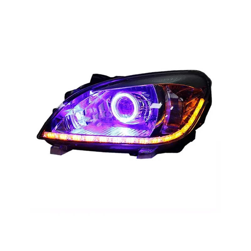 Customized Full LED Headlights For GWM C30 2010-2013 Bi-xenon Projector Lens Front Lamps With DRL