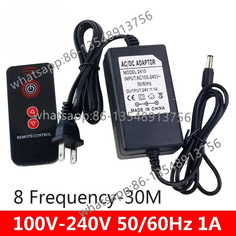 

Блок питания с дистанционным управлением 100 В-240 В, 8-скоростной регулятор для DIY, мини-телескопический линейный привод, адаптер, электрический инструмент, вилка США/ЕС