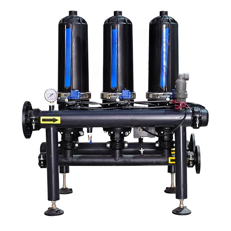 

Backwash laminated filter Agricultural irrigation Fertilization mesh filter equipment set Automatic laminated filter