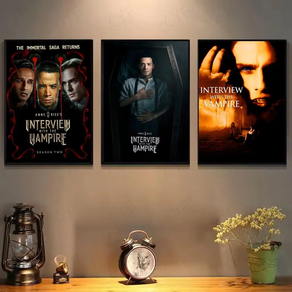 Movie T-The Vampire Lestat Poster HD art sticky wall waterproof home living room bedroom bar aesthetic decoration