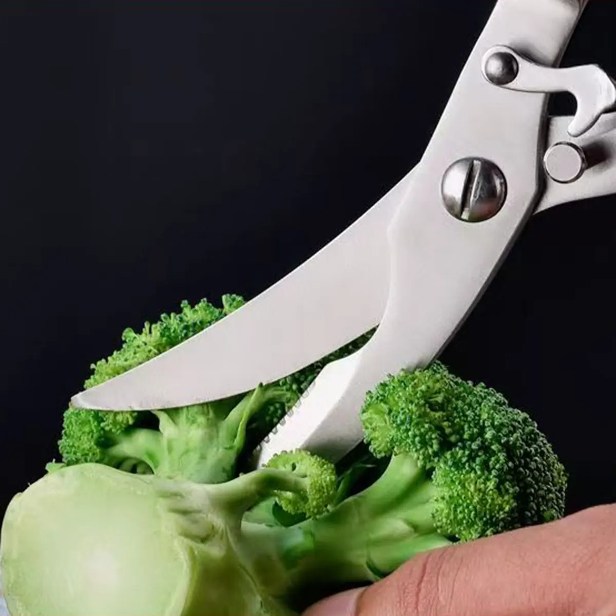 

Ножницы для куриных костей из нержавеющей стали, мощные многофункциональные ножницы для дома, для разделки курицы, морепродуктов, кухонный инструмент