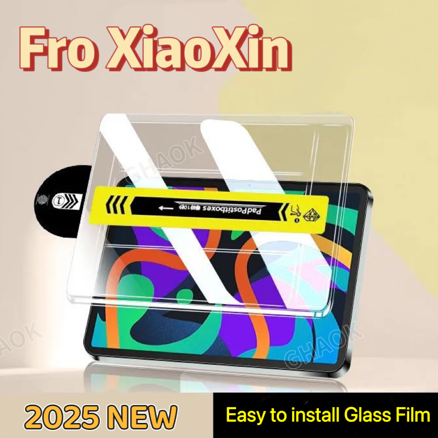  2025 Easy Install HD Tempered Glass  For Lenovo Xiaoxin Pad Pro 12.7 2025 Pad 2024 11 inch Y700 Dust Free Screen Protector 