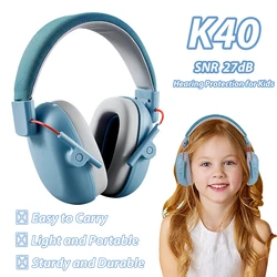 K3 Kid Ear Protection Baby Noise Earmuffs Noise Reduction Ear Defenders earmuff for children Adjustable NRR 25db Safety