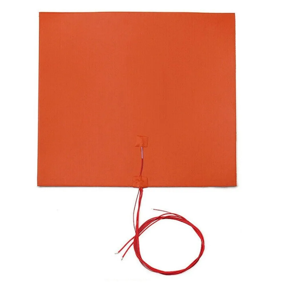 1400W 220V Silicone Heating Pad 500x500mm For 3D Printer Hot Bed Heater Mat Fast Warm Up Stable Temperature Control Tool