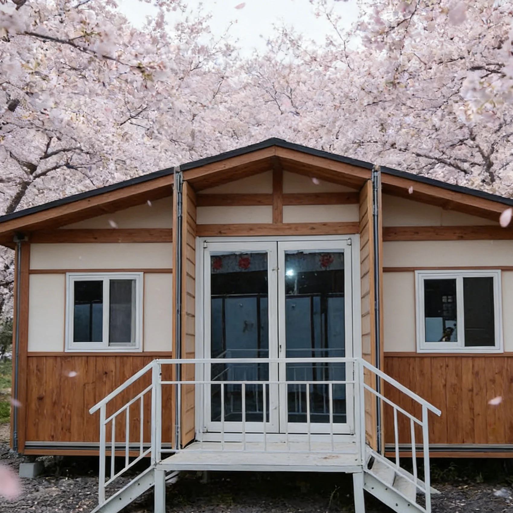 Customized Style Expandable Steel Container Prefab Floating Boat Houseboat for Hotel on Water Hotel House Luxury Folding Villa