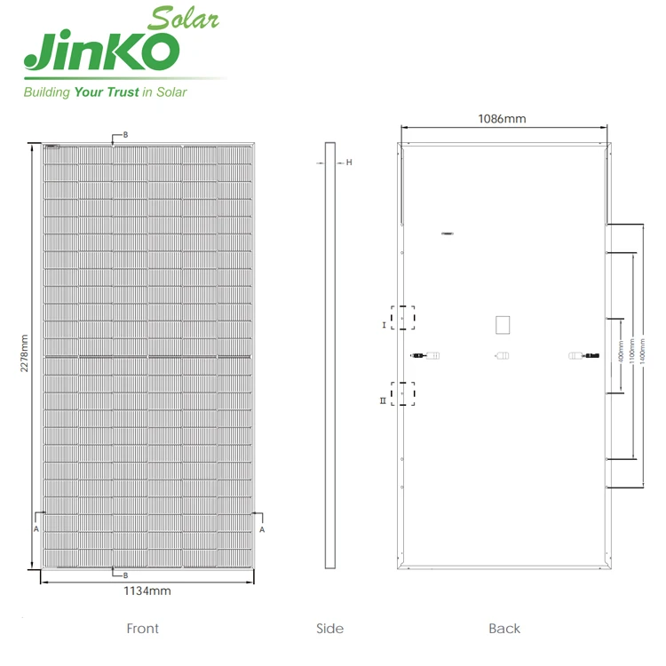 Jinko 600w 620w 630w Neo Mono 610W 600W 620W 615W 700W Solar Panel