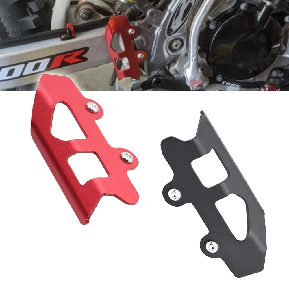 Motorcycle CNC Rear Brake Pump Protector Guard Cover Accessory For HONDA XR 250R XR 400R 96-2004 XR 600R 90-2000 XR250 400R 600R