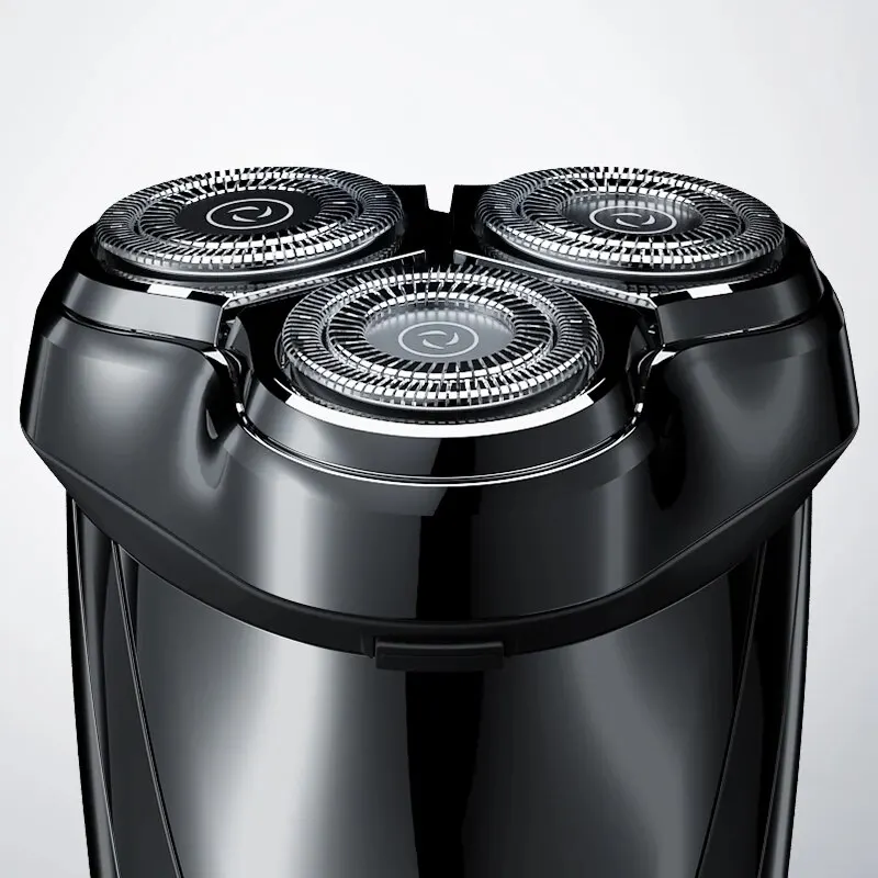 ماكينة حلاقة كهربائية ثلاثية الأبعاد Blackstone 3 IPX7 مقاومة للماء بطارية لحية الوجه رطبة وجافة مزدوجة الاستخدام للرجال