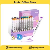 NEW Arrtx 30 Colors Acrylic Paint Pens for Rock Painting Extra Brush Tip Water Based Paint Markers for Stone No Toxic No Odor