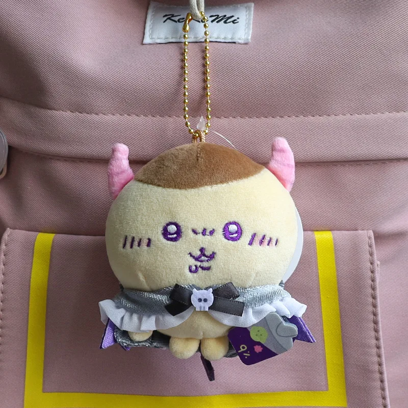 Kawaii Chiikawa Hachiware Usagi مطعم دمية لطيفة دمى قطيفة ، 10 سنتيمتر قلادة حقيبة ظهر Momonga Rakko