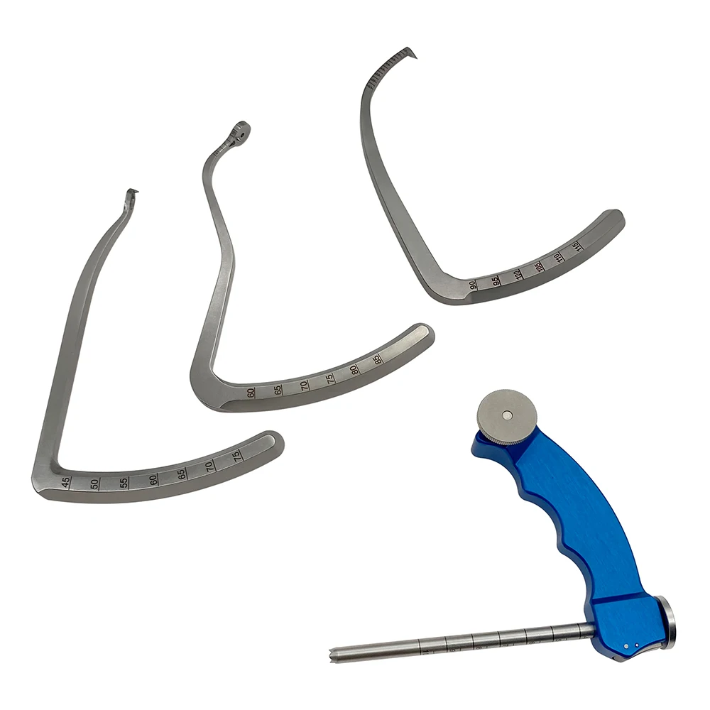 1 قطعة الفولاذ المقاوم للصدأ ACL PCL C-نوع دليل حفر البصر الركبة الرباط الكتف Femoral Tibia Aimer الهادي أداة