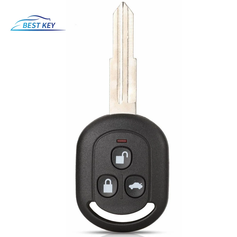 

BEST KEY For Chevrolet Lacetti ( 2003 - 2012 ) Daewoo Nubira ( 2008 - 2010 ) 3 Buttons Remote Car Key Cover Shell Uncut Blade