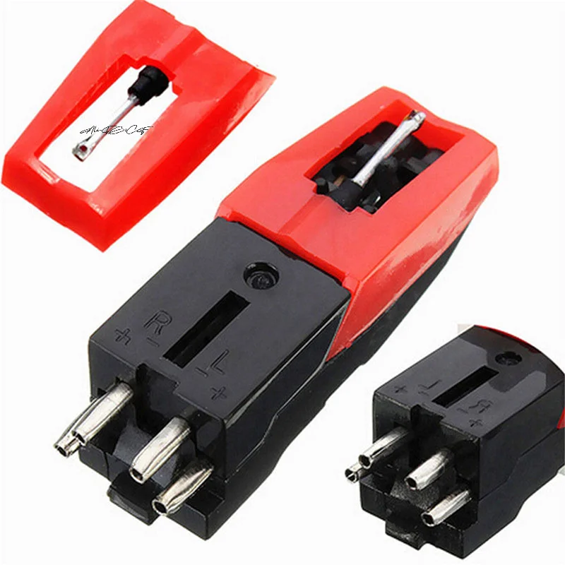 1/3Pcs Turntable Stylus Needle for LP Record Player Phono Ceramic Cartridge High-Quality Audio Replacement Part