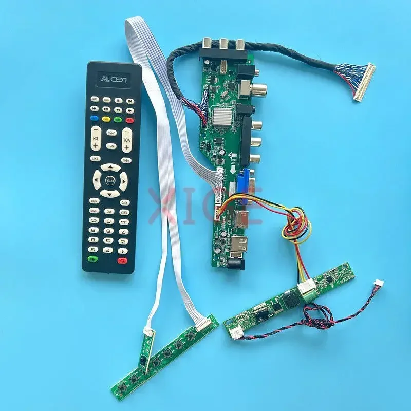 

For LTM240CL01 LTM240CL08 Controller Driver Board Kit DIY 1920*1200 AV+USB+DHMI+VGA 24" Digital Signal DVB 30-Pin LVDS LCD Panel