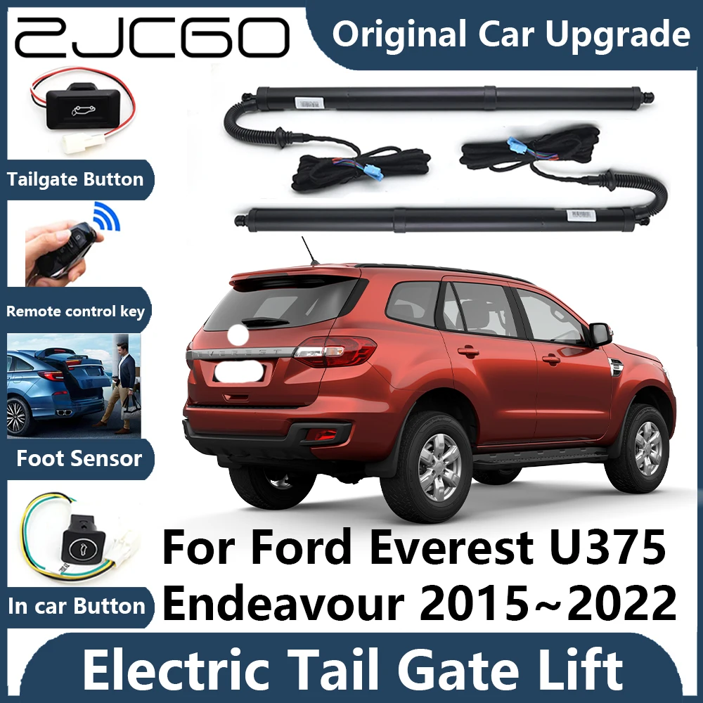 For Ford Everest U375 Endeavour 2015~2022 Tailgate Electric Tail Gate Lift Prop Support Vehicle Power Rear Door Liftgate Strut