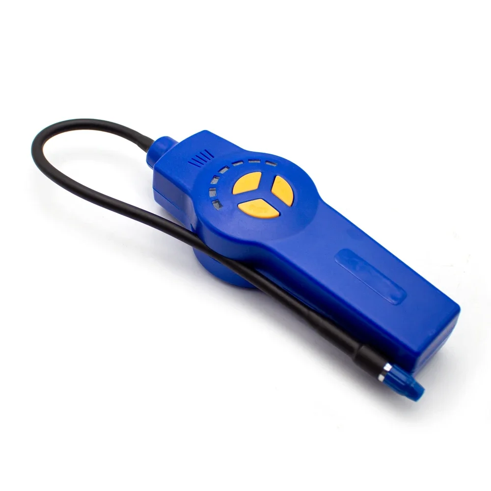 DSA-200 كاشف غاز الهالوجين إنذار الفريون CFC HFC HCFC المبردات تسرب الهالوجين رصد محلل تستر متر R134A HVAC #3