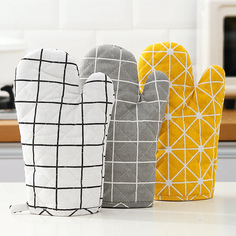 Guantes aislados para el hogar, horno de cocina, horno, vaporizador aislado, guantes para horno microondas