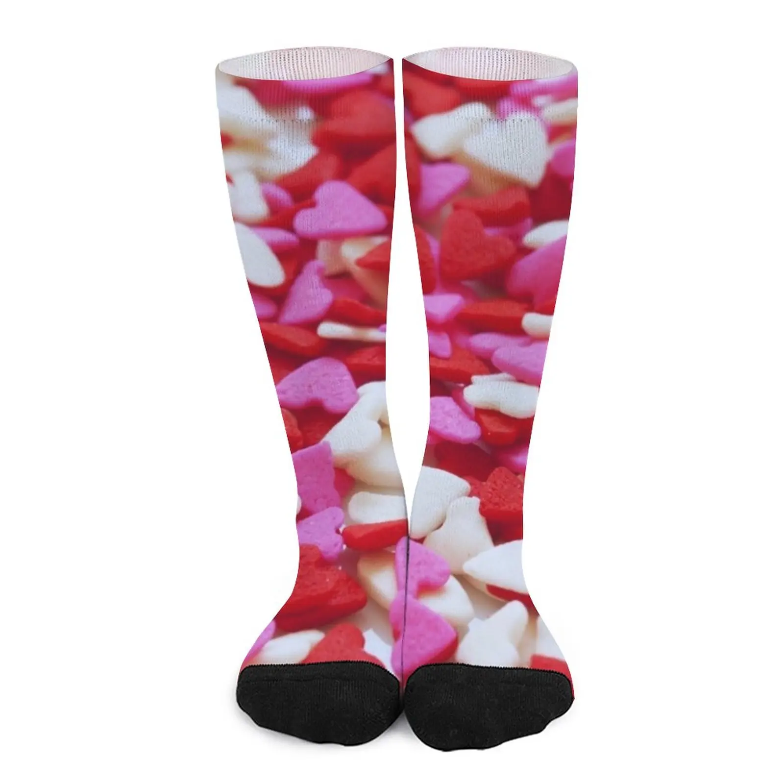 

Candy Hearts Socks socks for Women Stockings heated socks