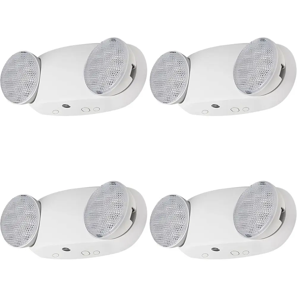 

Светильники Ency Light, Ency Lighting с резервным питанием от батареи, коммерческие светильники Ency Combo или Busin, два регулируемых светильника, сертифицированы UL, 120В/277В AC, 4 шт.