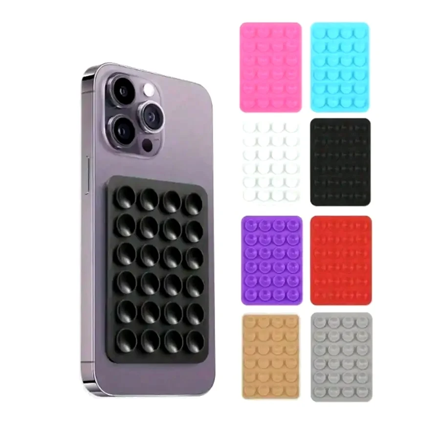 1PC Silicone Suction Phone Case Stand, Phone Suction Grip, Octobuddy, Adhesive Phone Grip, Adhesive Phone Stand (Please Clean Carefully Before Use To Ensure The Surface Is Clean And Flat.) It Can Only Be Used After Pasting For Half An Hour