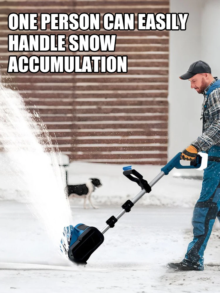 Handheld Brushless Snow Blower For Makita 21V Battery (No battery)Cordless Electric Snowplow Powerful Snow Thrower & Shovel