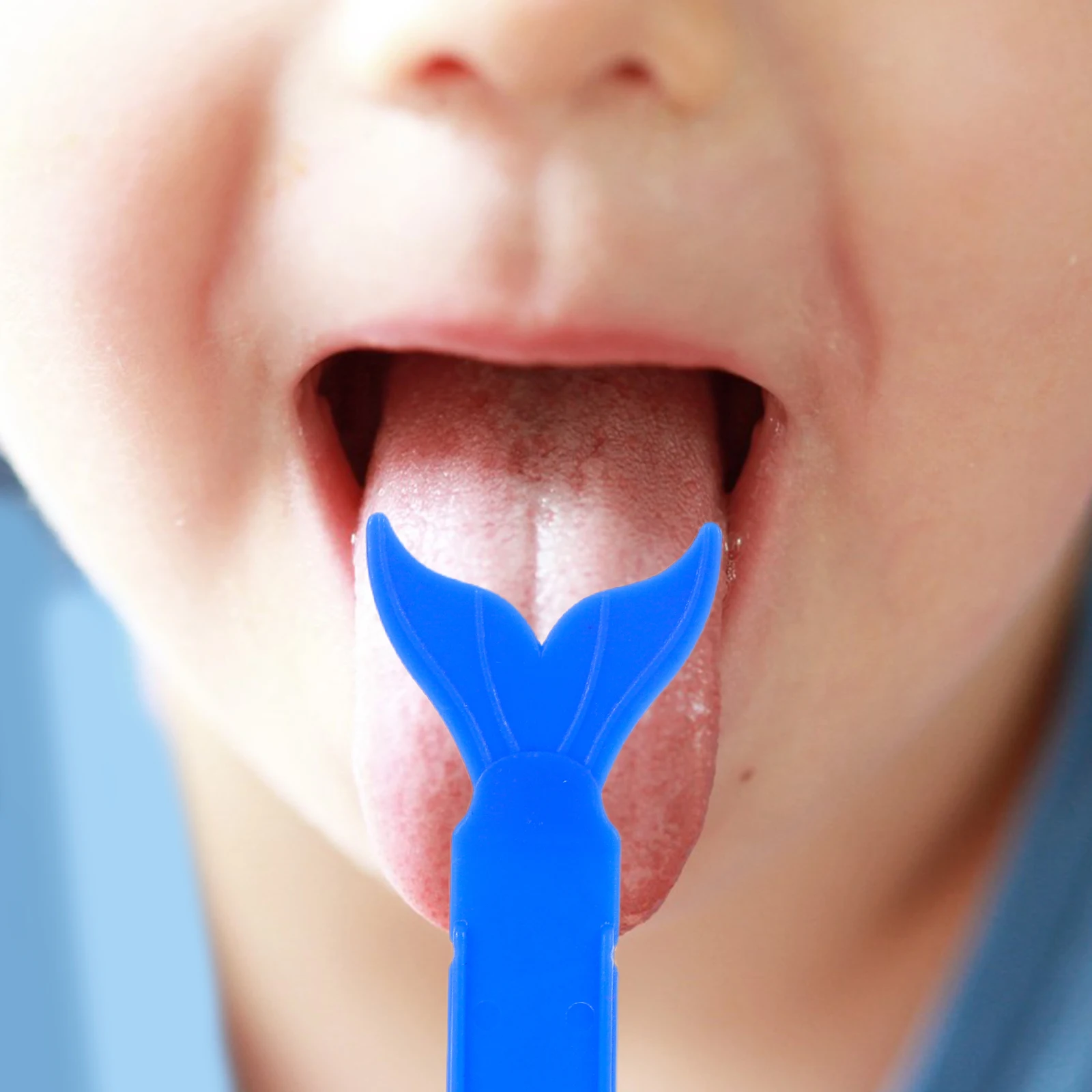 

Muscle Trainer Child Safe Plastic Speech Therapy Tool Pediatric Tongue Sticks Reusable Fish Tail Tongue Pressing