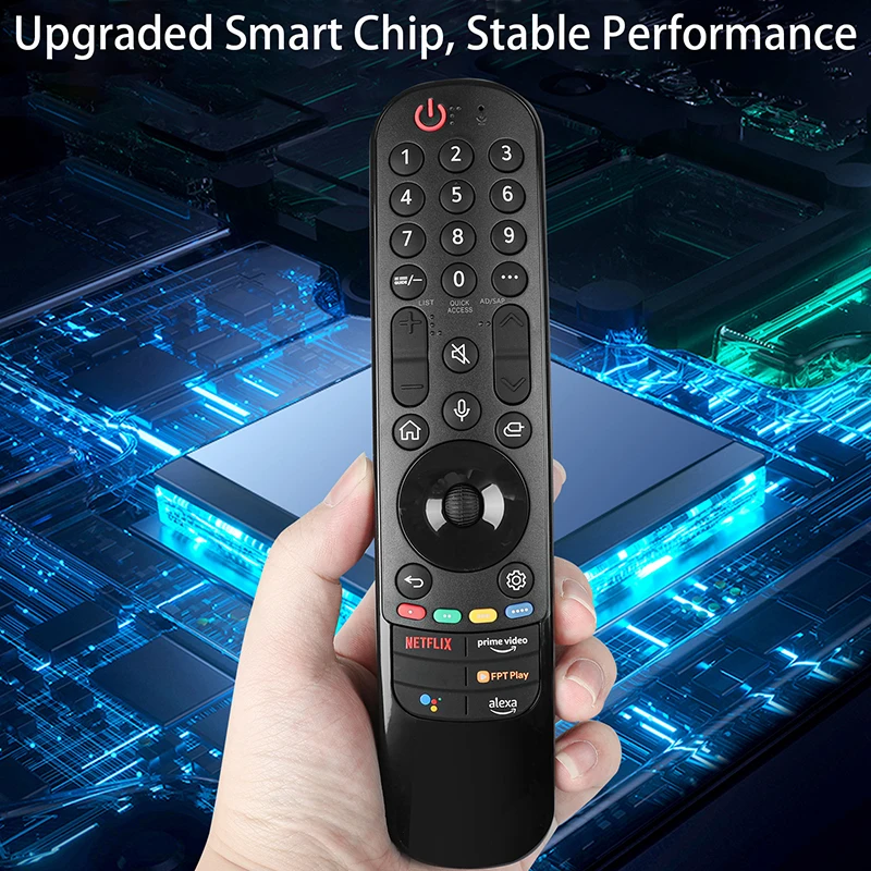 AKB76039905 MR22GA IR التحكم عن بعد للتلفزيون 2021-2022 نماذج UQ75 UQ80 UQ90 QNED99 QNED90 سلسلة مع NETFLIX PrimeVideo #6