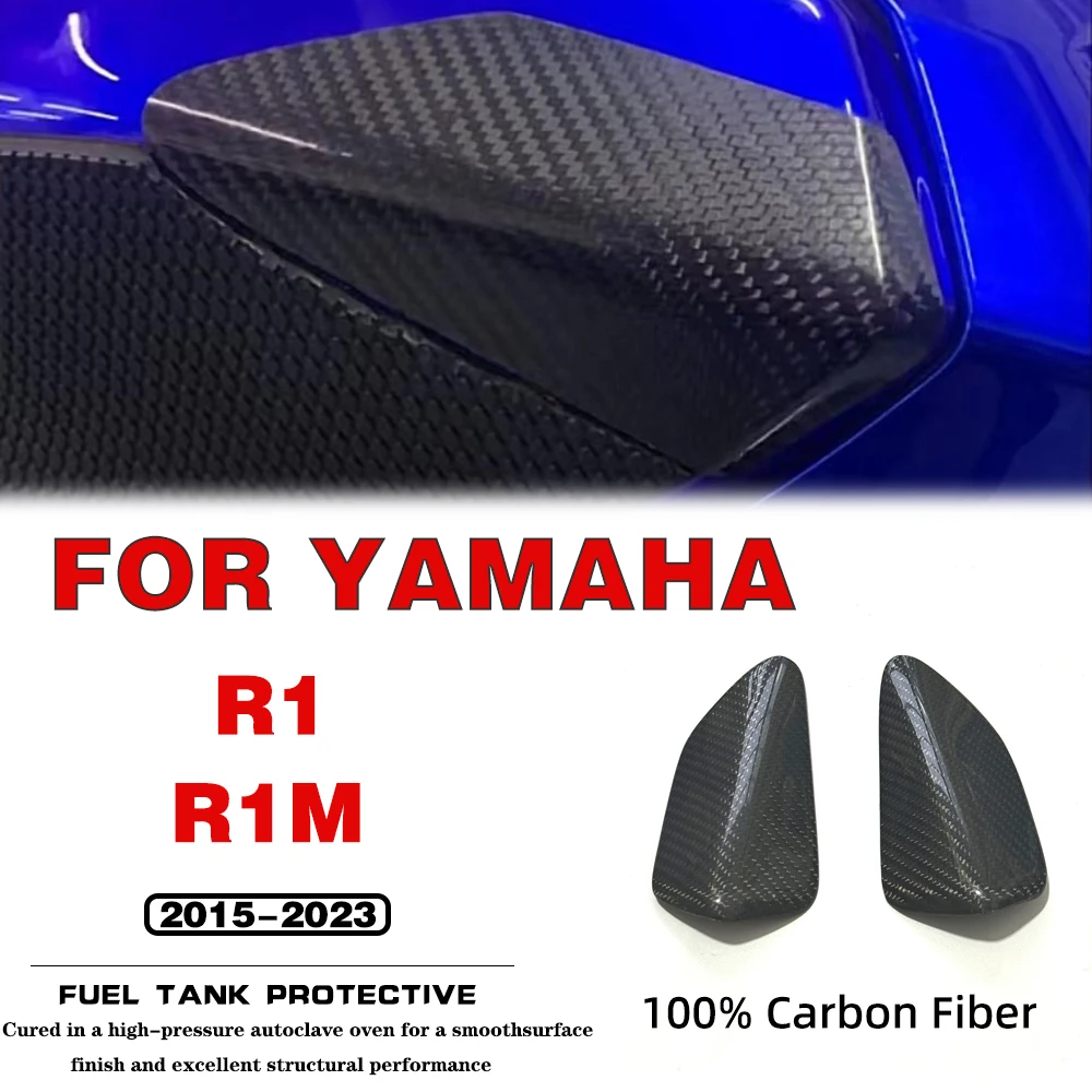 

Motorcycle Crash protection accessories Carbon Fiber Tank and Tail Protection Trim Sliders For Yamaha R1 R1M 2015-2023