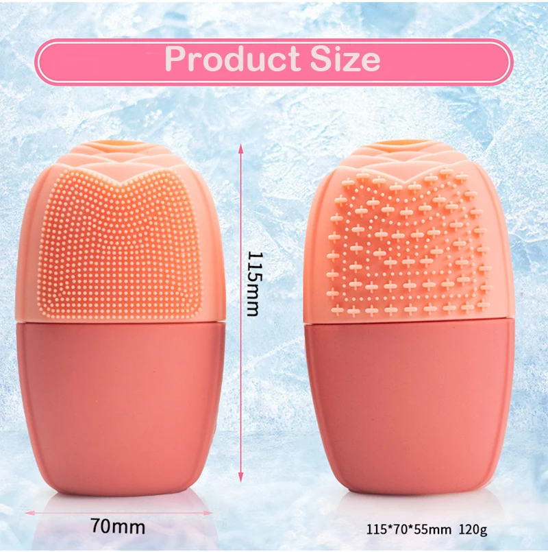 Silicone Ice Cube Trays Beauty Lifting Ice Ball Face Massager Contouring Eye Roller Facial Treatment Reduce Acne Skin Care Tool