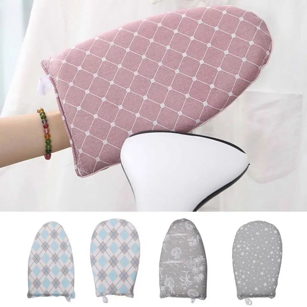 Garment Steamer Ironing Glove Mitt With Hanging Loop Anti Steam Heat Resistant Glove Steaming Ironing Pad Board Hand Protector