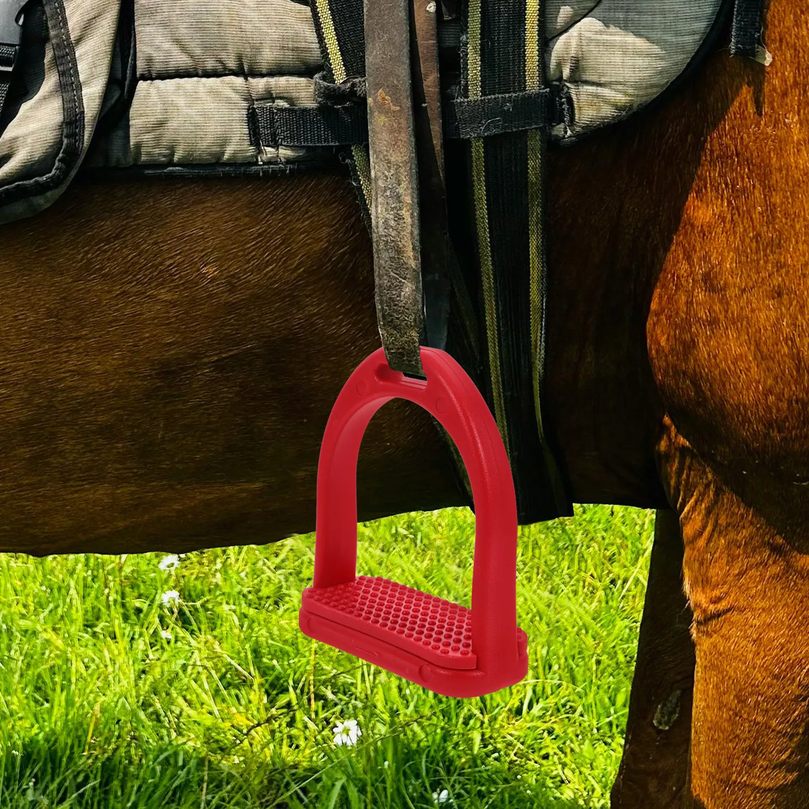 1 زوج عالية القوة بوم الحصان السرج الركاب سلامة ركوب الفروسية استبدال الإنجليزية الغربية درب ركوب الركاب