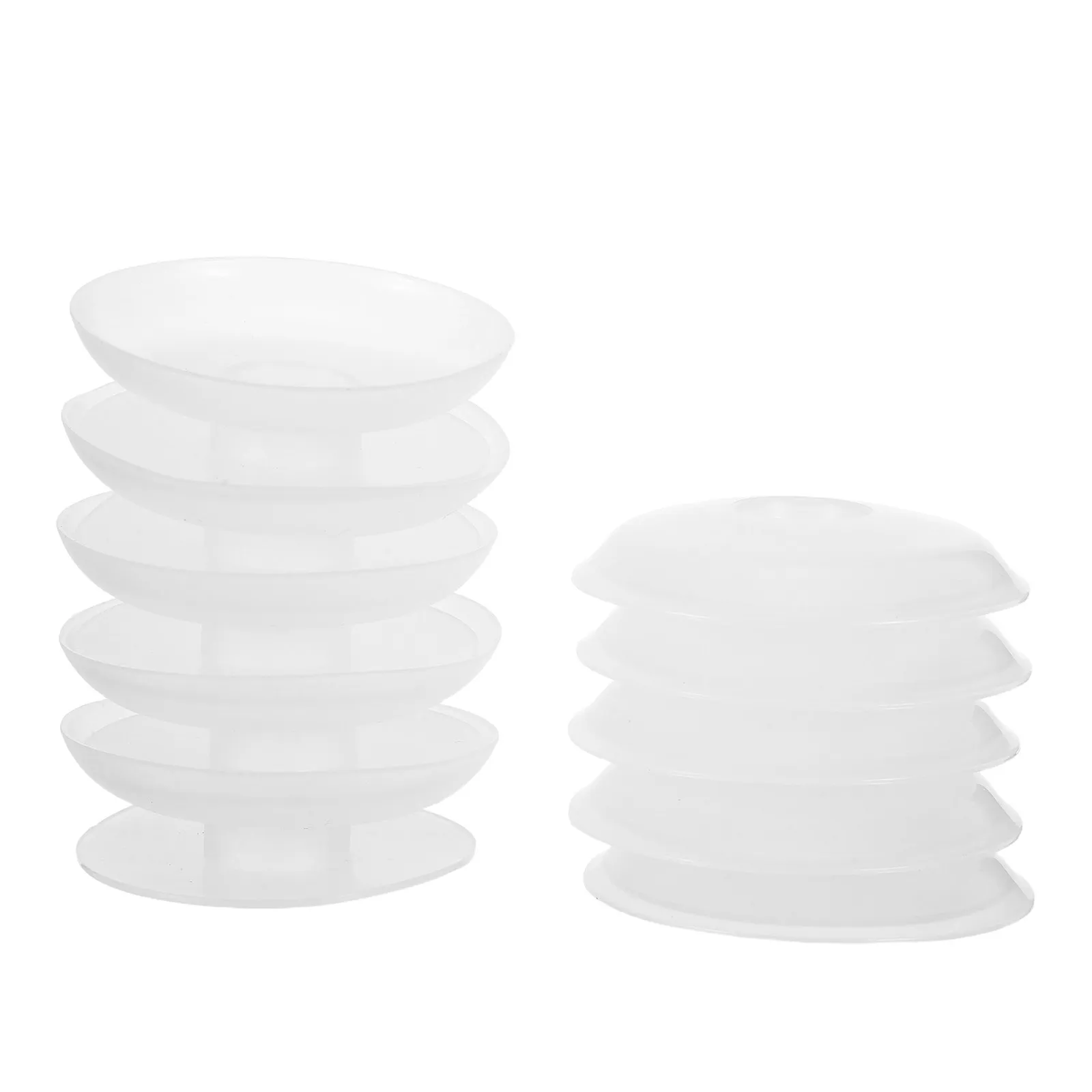 10Pcs Cord Spool Organizer No-Tangling Plastic Ribbon Spools 2 Inch for Sewing Embroidery Thread Bobbins Wire Rope Management