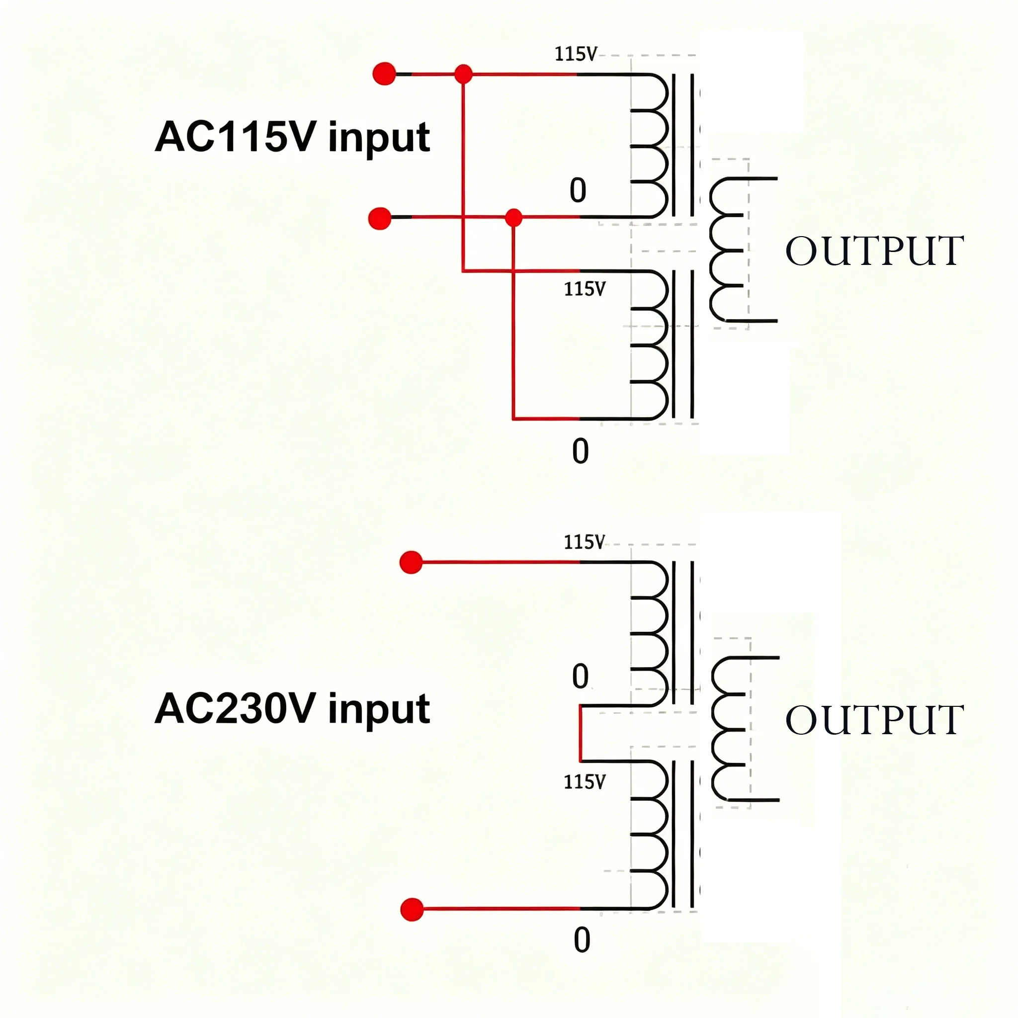 Custom-make R65 R-core transformer  Secondary 55V AC @ 1.2A (single winding)