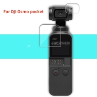 2 Pcs For DJI OSMO Pocket  Screen Protector and Lens Protective Glass Film Gimbal Cover for DJI Pocket Action pocket  Camera