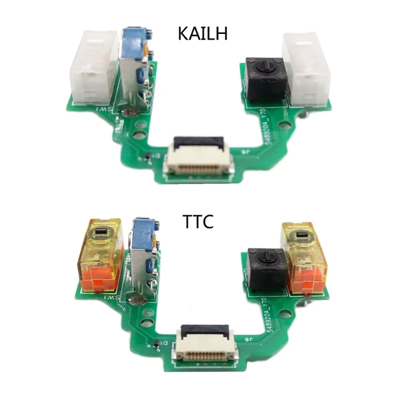 1PC Dustproof Mouse Micro Switches Button Board for GPRO Superlight 2 Mouse Well Soldered 100million