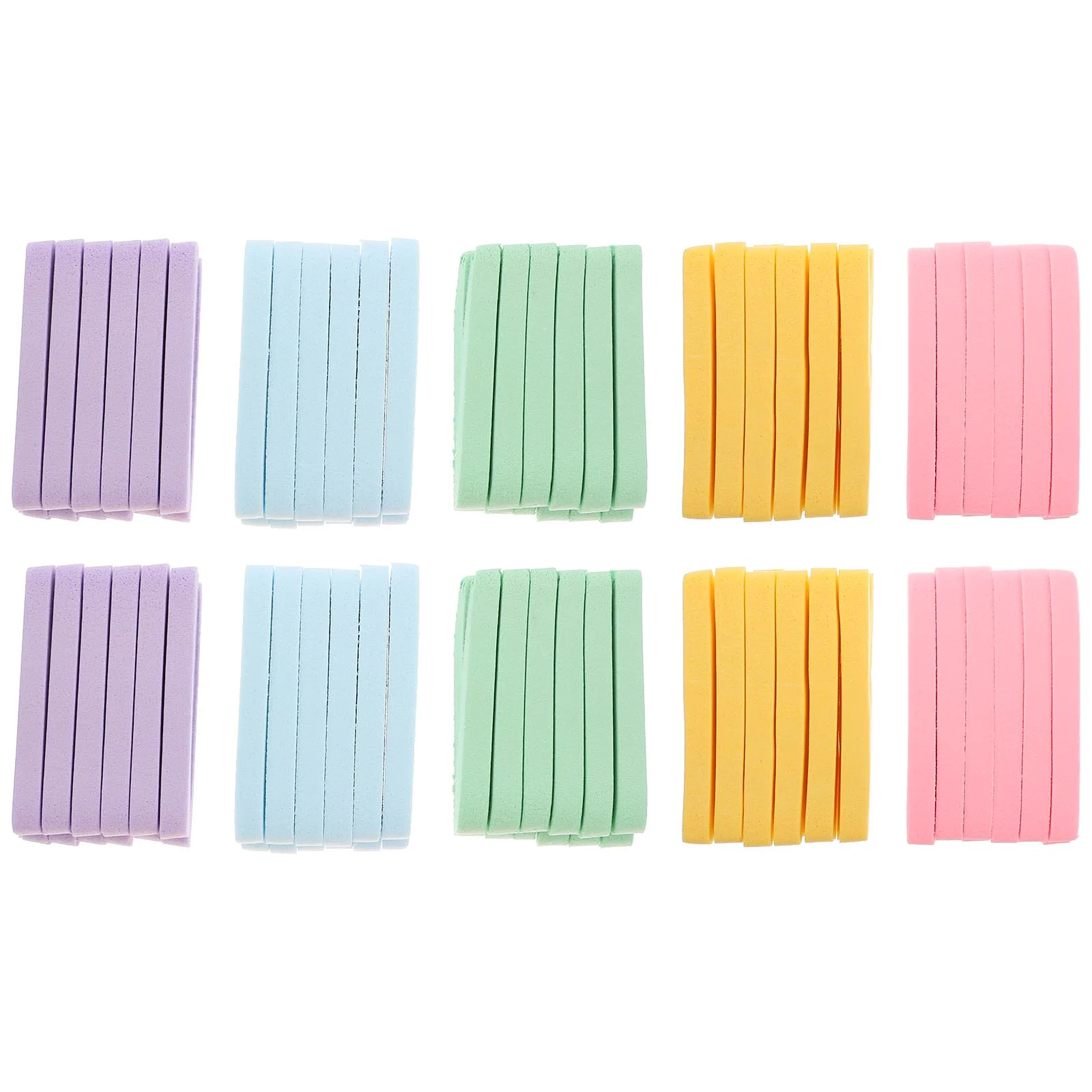 120 Pcs Face Wash Skin Cleaning Puff Sponge Makeup Remover Pad Cleansing Pads Pva Miss Eye