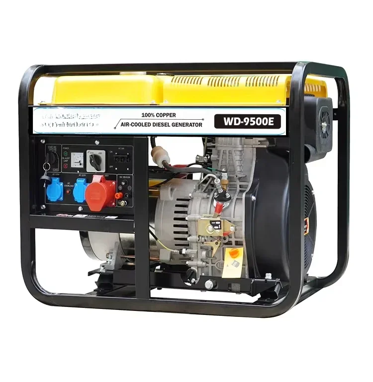 

-Generator soundproof single phase three phase Diesel generator