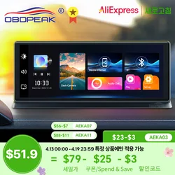 K2 Pro-Cámara de salpicadero de 11,3 pulgadas para coche, dispositivo con grabación DVR 4K 2160P, Carplay y Android Auto, conexión inalámbrica automática, WiFi 5G, tablero de navegación GPS