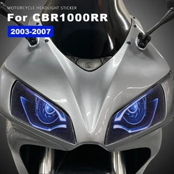 Headlight Sticker Waterproof Motorcycle Decals Stickers for Honda CBR 1000 RR 1000RR CBR1000RR 2004 2005 2006 2007 Accessories