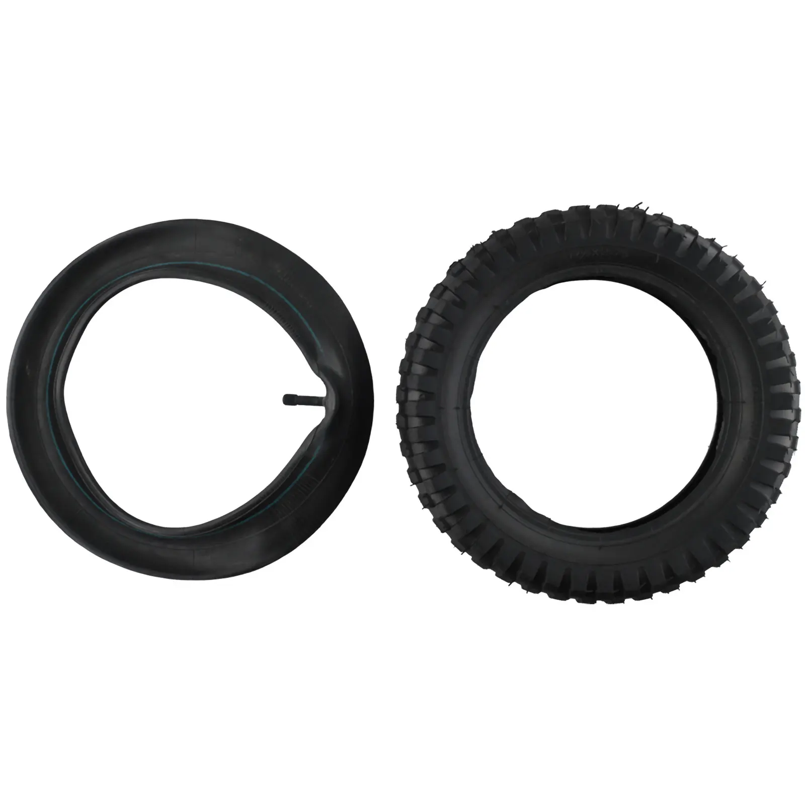 

Tire and Inner Tube Kit for 12 inch 12.5 X 2.75 Wheel Designed for 49cc For Mini Dirt Bike MX350 MX400 Scooter Use