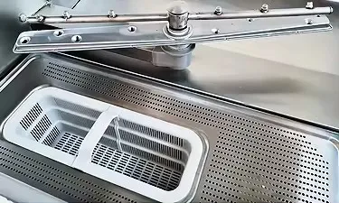 High Capacity Ultrasonic Dishwasher Commercial High Temperature Antivirus Countertop Automatic Restaurant Dish Washing Machine